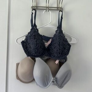 Bundle of three Victoria secret bras